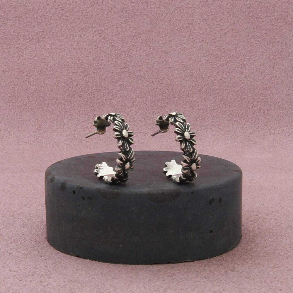 james avery sterling silver small margarita hoop earrings